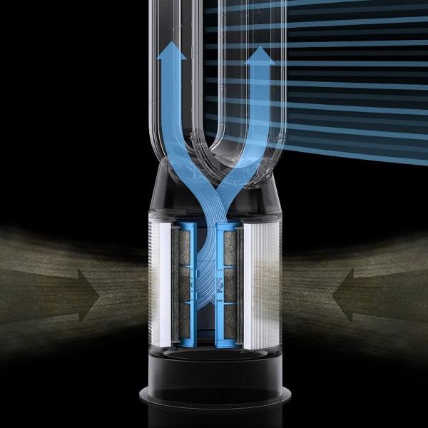 Dyson(ダイソン) 空気清浄ファンヒーター Dyson Purifier Hot + Cool Formaldehyde ホワイト／ゴールド HP09WG ［リモコン付き］｜y-sofmap｜08