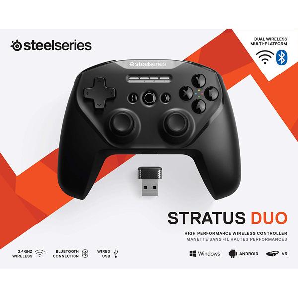 お気にいる Steelseries Stratus Duo デュアル ワイヤレス ゲーミングコントローラー Steam対応 Android Pc対応 海外輸入 Iniciatupyme Cl