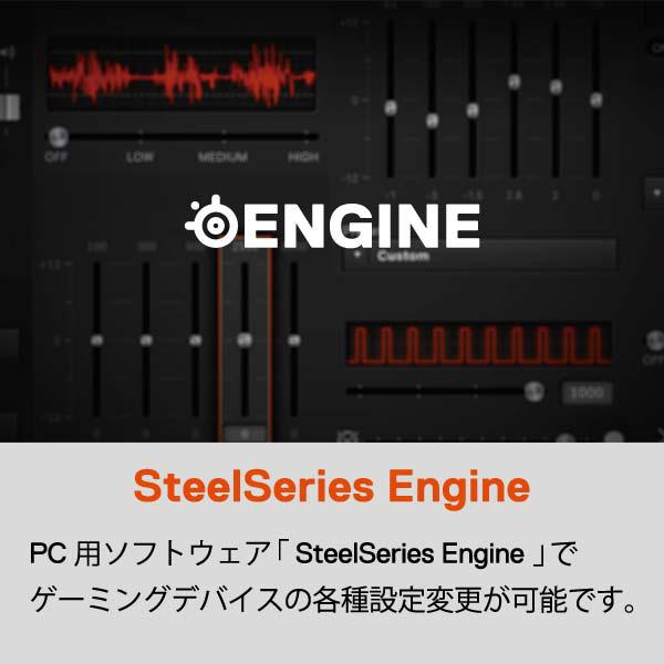 SteelSeries 有線ゲーミングキーボード USB 64629 Apex Pro JP