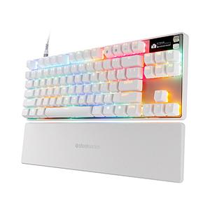 SteelSeries ゲーミングキーボード＋リストレスト(ラピッドトリガー対応) Apex Pro TKL Gen 3(英語配列) ホワイト 64898 ［有線 /USB］ [振込不可] | 