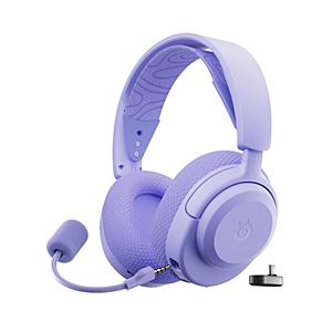 61692 ゲーミングヘッドセット Arctis Nova 3P Wireless(PlayStation対応) ラベンダー ［ワイヤレス（Bluetooth＋USB-C） /両耳 /ヘッドバンドタイプ］ | 