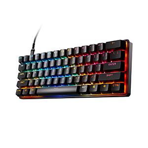 SteelSeries ゲーミングキーボード(ラピッドトリガー対応) Apex Pro Mini Gen 3 ブラック 64918 ［有線 /USB］ [振込不可] | 
