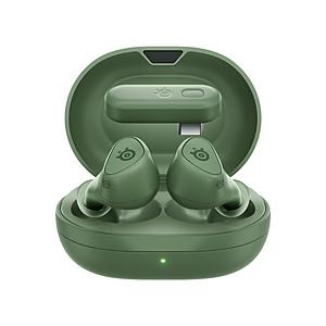 SteelSeries 61710 ゲーミングヘッドセット Arctis GameBuds Matcha ［ワイヤレス（Bluetooth＋USB-C） /両耳 /イヤホンタイプ］ | 