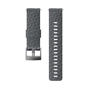 SUUNTO 24MM EXPLORE1 SILICONE STRAP M SS050222000 GRAPHITE/GRAY | SUUNTO