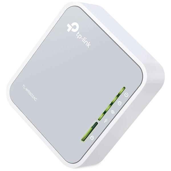 TPLINK 無線LANモバイルルータ　AC750 ワイヤレス トラベルルーター TL-WR902AC ホワイト [400Mbps〜 /ac/n/a/g/b] | TP-Link | 02