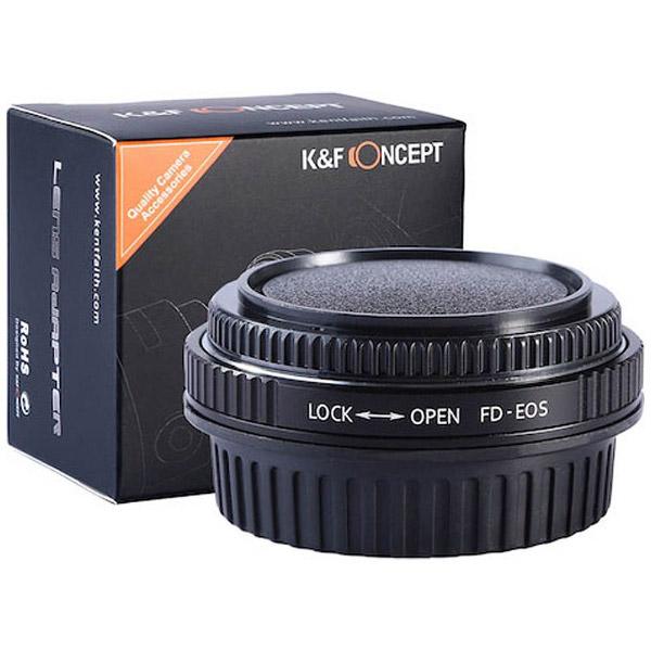 K＆F Concept レンズマウントアダプター KF-FDEF (ボディ側:キヤノンEF、レンズ側:キヤノンFD) KF-FDEF |  | 01