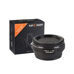 K＆F Concept マウントアダプター （ニコンFマウントレンズ → ペンタックスKマウント変換) KF-NFK | 