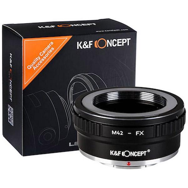 K＆F Concept レンズマウントアダプター KF-42X2  (ボディ側:富士フィルムX、レンズ側:M42) KF-42X2｜y-sofmap｜02