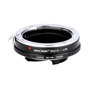 K＆F Concept マウントアダプター KF-AAM  (ソニー（ミノルタ）Aマウントレンズ → ライカMマウント変換） 絞りリング付 | 