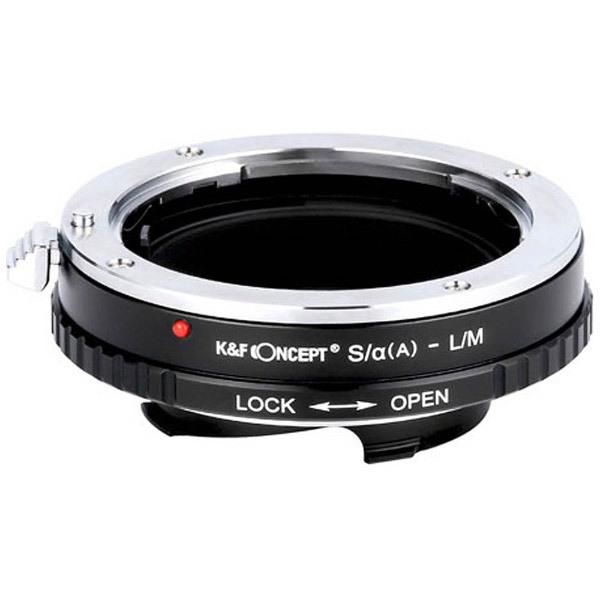 K＆F Concept マウントアダプター KF-AAM  (ソニー（ミノルタ）Aマウントレンズ → ライカMマウント変換） 絞りリング付 |  | 01