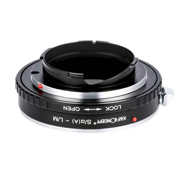 K＆F Concept マウントアダプター KF-AAM  (ソニー（ミノルタ）Aマウントレンズ → ライカMマウント変換） 絞りリング付 |  | 03