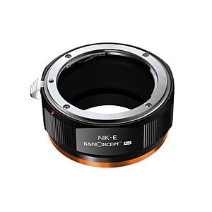 K＆F Concept マウントアダプター KF-NFE.P (ニコンFマウントレンズ → ソニーEマウント変換)   KF-NFE.P | 