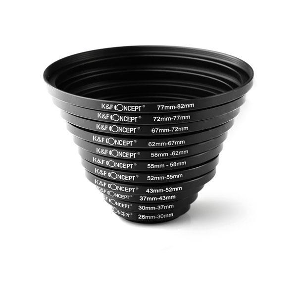 K&F Concept ステップアップリング 11枚 セット KF-SKU0800|ソフマップPayPayモール店|02