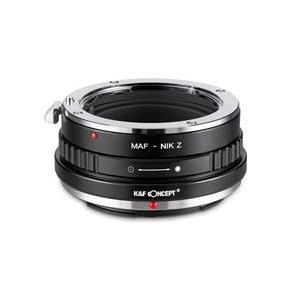 K＆F Concept マウントアダプター　KF-AAZ　（ソニー（ミノルタ）Aマウントレンズ → ニコンZマウント変換）　絞りリング付き KF-AAZ | 
