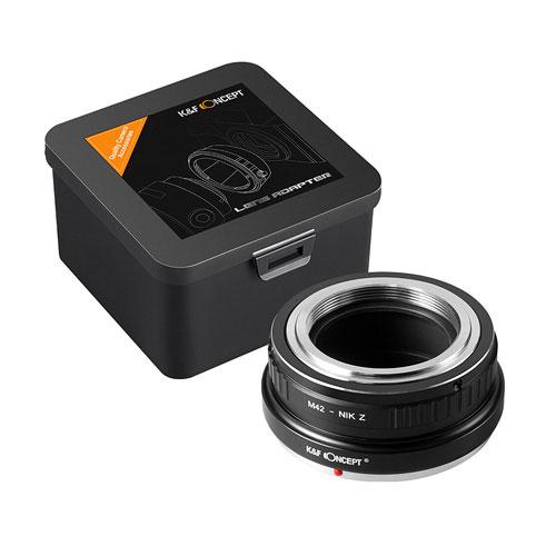 K＆F Concept マウントアダプター　KF-42Z　（M42マウントレンズ → ニコンZマウント変換） KF-42Z |  | 06