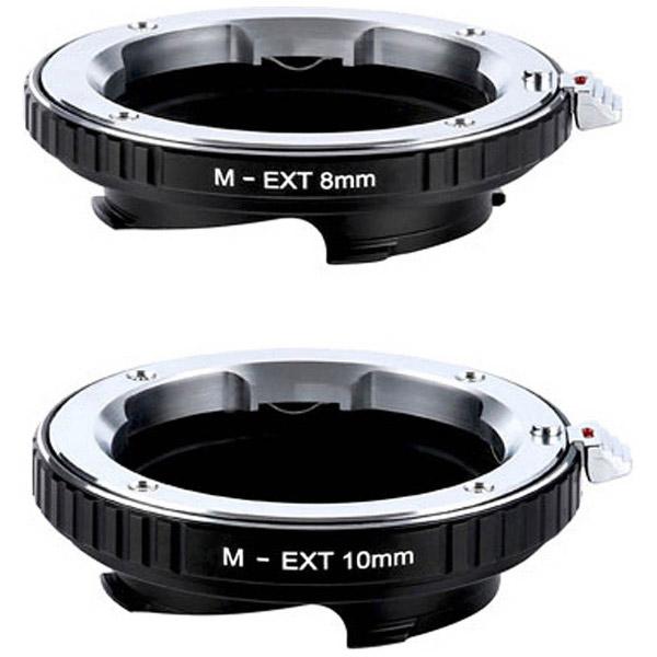 K＆F Concept マウント接写リングセット KF-MM8/10  (ライカMマウント接写リング） 8mm/10mm |  | 01