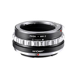 K＆F Concept K＆F Concept KF-DAZ （ペンタックスKマウント（DAレンズ対応）レンズ → ニコンZマウント変換）絞りリング付き   KF-DAZ | 