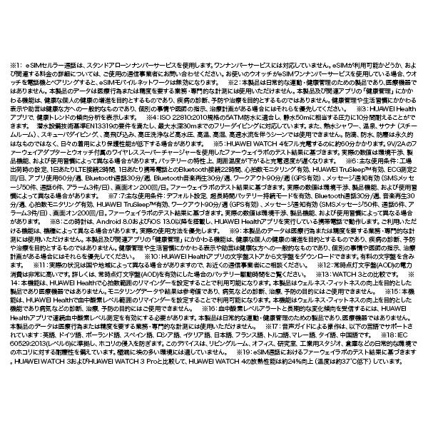 HUAWEI(ファーウェイ) スマートウォッチ HUAWEI WATCH 4  ブラック | HUAWEI | 17