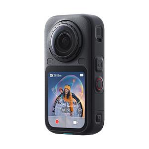 INSTA360(インスタ360) 360°カメラ Insta360 X6 スタンダードバンドル  ミッドナイトブラック CINSABXA-X601 ［4K対応 /防水］ [振込不可][代引不可] | 