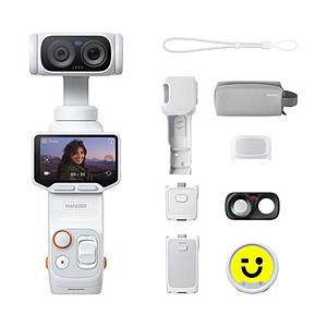 INSTA360(インスタ360) 8Kジンバルカメラ Insta360 Luna Ultra クリエイターバンドル  ステラホワイト CINSABTA-LUNAULTRA04 [代引不可] | 