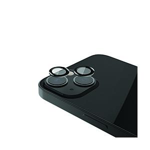 iPhone 14 6.1インチ用 レンズフィルムRAPTIC Armour for iPhone （2022） 6.1inch 2Lens/iPhone （2022） 6.7inch 2Lens （Black） RT-INDSPALAM-BK 【864】 | 