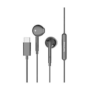 PHILIPS(フィリップス) USBタイプCイヤホン　インナーイヤー型  ブラック TAE1018BK/93 ［USB］ | Philips