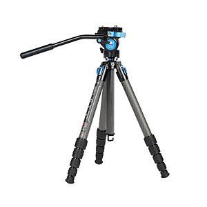 SIRUI カーボンファイバー製5段三脚セット(油圧式雲台)  ブラック ST-125+VA-5X-JP ［5段 /ビデオ雲台］ | SIRUI