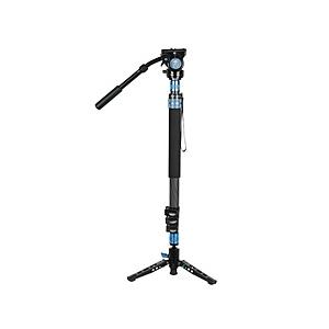 SIRUI カーボンファイバー製4段一脚 L セット(油圧式雲台:VH-10)  ブラック P-424FL+VH-10-JP ［自立式 /4段 /ビデオ雲台 /カーボン］ | SIRUI