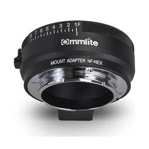 COMMLITE マウントアダプター　（カメラ側：ソニーEマウント、レンズ側：ニコンF（Gマウント対応）） CM-NF-NEX | 