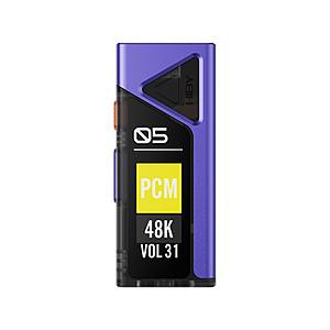 HiByMusic ポータブル USB DAC  パープル FC5 with Display Purple ［ハイレゾ対応 /DAC機能対応］ | 