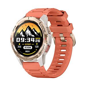 MIBRO SP380010-C23 スマートウォッチ Mibro Watch GS active（ベゼル色ゴールド） 防水5ATM バッテリー最大20日間 GPS測位 替えバンド付き【日本正規品】 | 