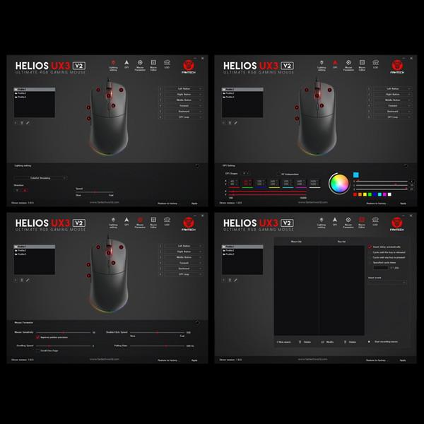 ファンテック ゲーミングマウス HELIOS UX3V2 ホワイト UX3V2 WE ［光学式 /有線 /7ボタン /USB］ |  | 20