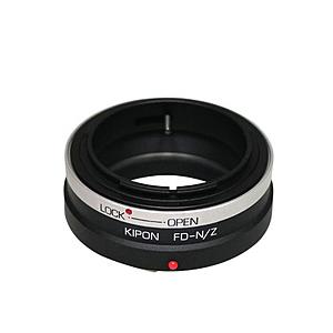KIPON マウントアダプター　レンズ側：キヤノンFD　ボディ側：ニコンZ KIPON  FD-NIK Z 【864】 | KIPON