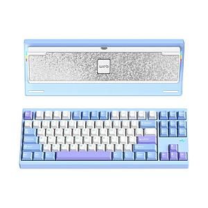 KIBU キーボード Crush 80 Pro(英語配列) ブルー PC80REBLUE ［有線・ワイヤレス /Bluetooth・USB］ | 