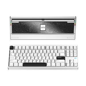 KIBU キーボード Crush 80 Pro(英語配列) シルバー PC80RESIL ［有線・ワイヤレス /Bluetooth・USB］ | 
