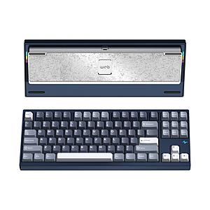 KIBU キーボード Crush 80 Pro(英語配列) ネイビー PC80RENAVY ［有線・ワイヤレス /Bluetooth・USB］ 【864】 | 