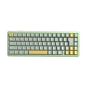 AULA ゲーミングキーボード AULA F65(Star Vector Switch) Green Yellow F65J-SV-BO ［有線・ワイヤレス /Bluetooth・USB］ | 