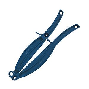 ユーロキッチン 金属探知機用 グリッパー Gripper 1個パック  留め幅150mm ウェーロック ダークブルー GPOM150FD-DB | 