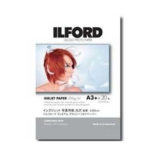 【在庫限り】 イルフォード プレミアムグロッシーフォトペーパー 200g/m2 （A3+サイズ・20枚）　PREMIUM GLOSSY PHOTO PAPER　422514 [振込不可] | 