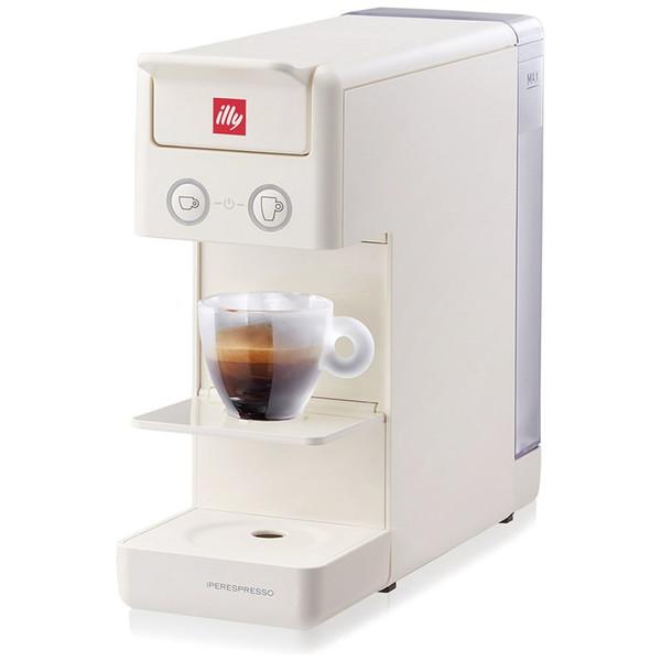 キーコーヒー FrancisFrancis！カプセル式コーヒーマシン illy ホワイト Y3.3 ［ミルなし］ | 
