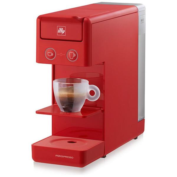 キーコーヒー FrancisFrancis!カプセル式コーヒーマシン illy レッド Y3.3 ［ミルなし］ | 