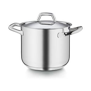 BARAZZONI 蓋付 ストックポット 20cm CHEF LINE 163601020 [振込不可]