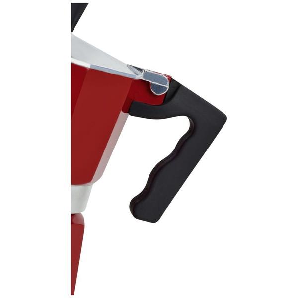 BARAZZONI 直火用 エスプレッソコーヒーメーカー3カップ LA CAFFETTIERA ALLUMINIO E COLORATA レッド 83000550330 |  | 03