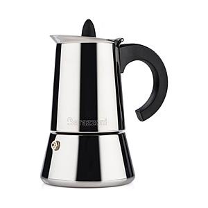 BARAZZONI IH エスプレッソコーヒーメーカー4カップ LA CAFFETTIERA INOX  830008004 | 