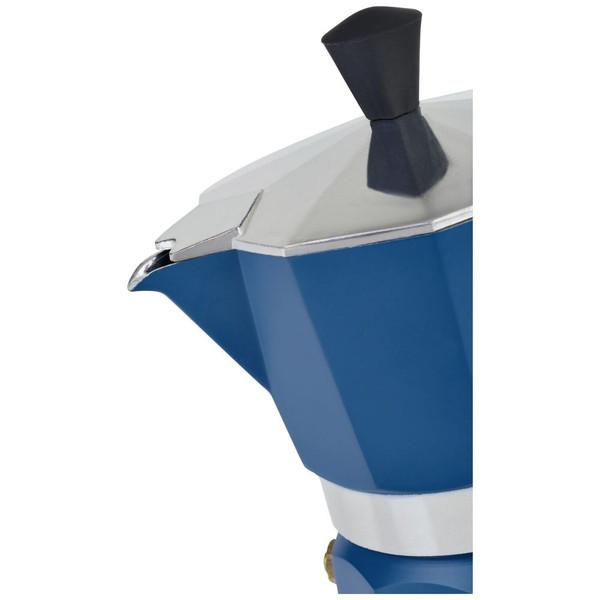 BARAZZONI 直火用 エスプレッソコーヒーメーカー3カップ LA CAFFETTIERA ALLUMINIO E COLORATA スカイブルー 83000550357 |  | 02