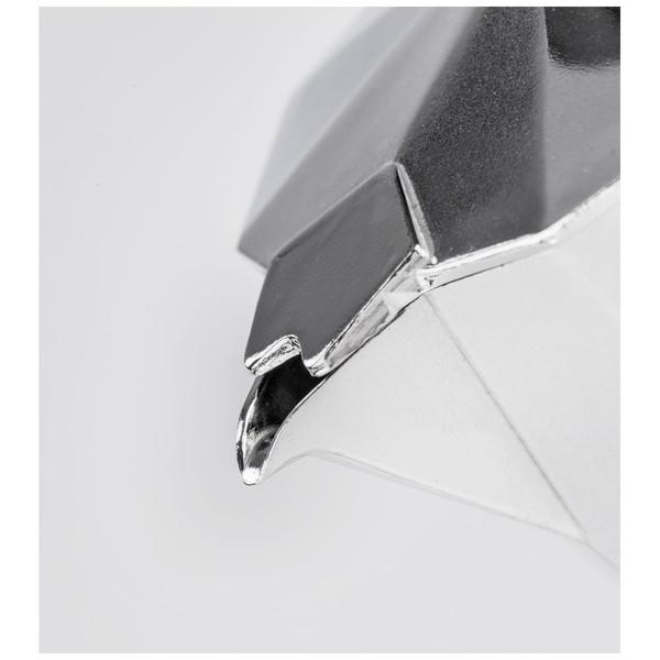 BARAZZONI 直火用 エスプレッソコーヒーメーカー9カップ LA CAFFETTIERA ALLUMINIO E COLORATA シルバー 830005509 |  | 03