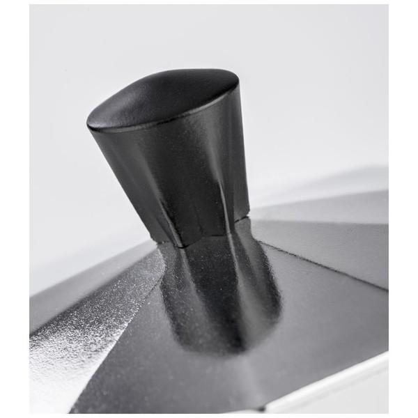 BARAZZONI 直火用 エスプレッソコーヒーメーカー9カップ LA CAFFETTIERA ALLUMINIO E COLORATA シルバー 830005509 |  | 05