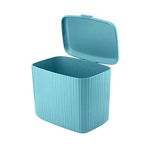 グッチーニ 再生プラスチック製 高品質フタ付きゴミ箱 キッチンキャビネット 2P BIO WASTY  パウダーブルー 185700157-CN ［3L］ 【852】 | グッチーニ