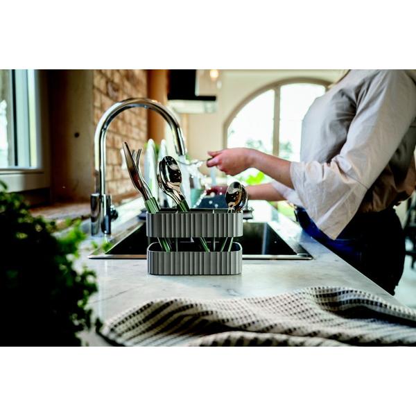 グッチーニ 再生プラスチック製 高品質カトラリードレイナー 2P DRAIN＆SAFE  グレー 17820033-CN 【852】 | グッチーニ | 04