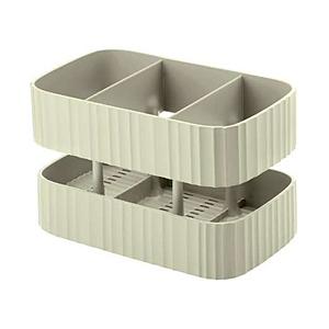 グッチーニ 再生プラスチック製 高品質シンクホルダー2PTIDY＆STORE  クレイ 18240079-CN 【852】 | グッチーニ